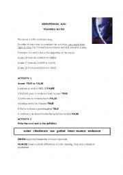 bicentennial man movie worksheet