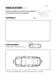 English Worksheet: Inside the incident