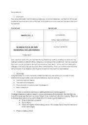 English Worksheet: Study methods