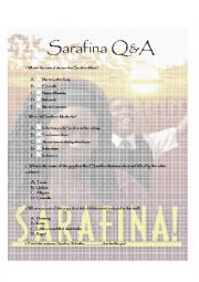 Sarafina Movie questions