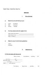 English Worksheet: Since I dont have you