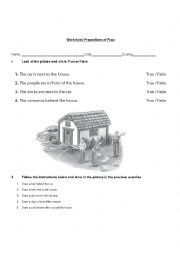 prepositions of places