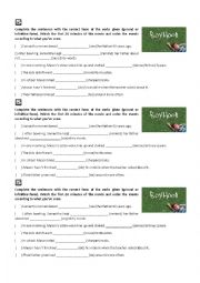 English Worksheet: Boyhood Movie