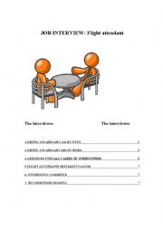 English Worksheet: Job interview