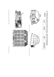 English Worksheet: Type of houses