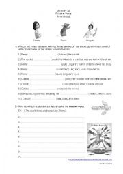 English Worksheet: silvana