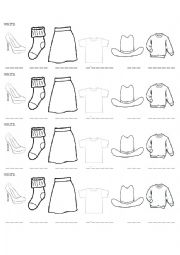 Clothes vocabukary