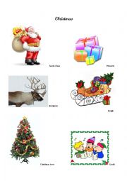 English Worksheet: Christmas