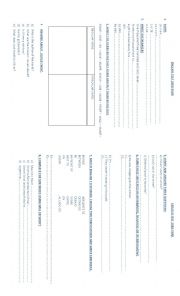 English Worksheet: Anual test elementary level