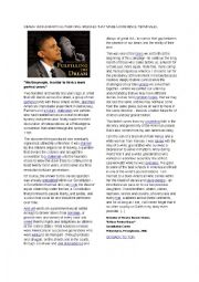 Obamas speech versus Martin Luther King I have a dream