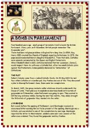 A bomb in Parliament 