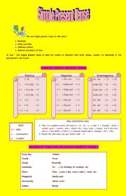 SIMPLE PRESENT TENSE