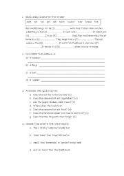 English Worksheet: Exam