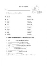 English Worksheet: Family