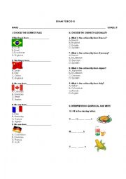 Nationality and Foods