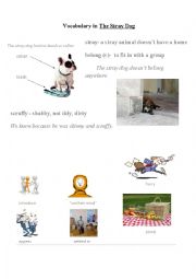 English Worksheet: Vocabulary The Stray Dog by Marc Simont