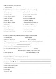 English Worksheet: 2nd Conditional exercises