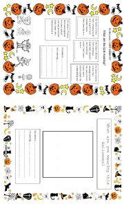 English Worksheet: Halloween costumes