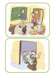 Classroom language flashcards