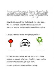English Worksheet: Rememberance Day Stamp