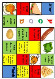 English Worksheet: Food 