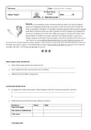 English Worksheet: Frozen movie all in one worksheet