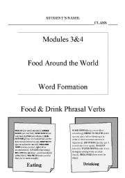 Food around the World & Word Formation (Part I)