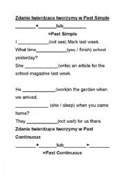 English Worksheet: Past simple vs continuous