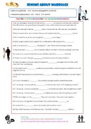 Marriage Idioms