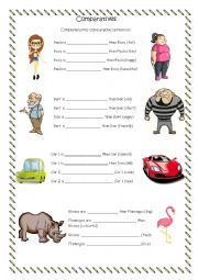 Comparative ws for children