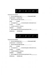 English Worksheet: Friends Season 7 The one with the nap partners