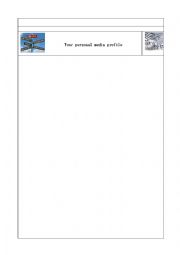 English Worksheet: Media Profile