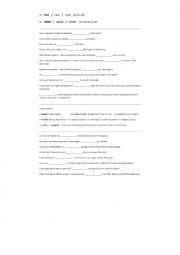 English Worksheet: Using vocab: rise / raise