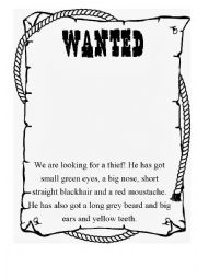 Wanted Poster 