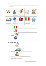 English Worksheet: New Treetops 4 - Unit 3 