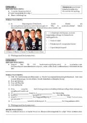 English Worksheet: English with Friends - Conditional WOULD