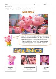 English Worksheet: Movie 