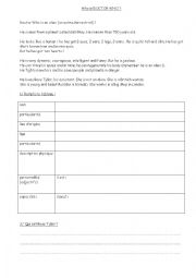 English Worksheet: doctor who 