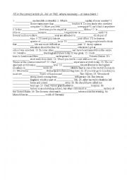 English Worksheet: Articles