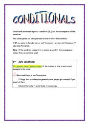 Conditionals Worksheet