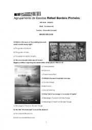 English Worksheet: Before the flood - worsheet