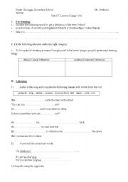 Another day in paradise online worksheet