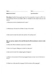 English Worksheet: Black Swan Green Questionnaire
