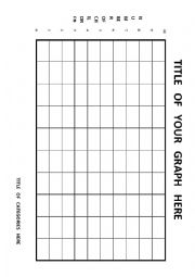 GRAPHING ACTIVITY TEMPLATE - ESL worksheet by pisiflor