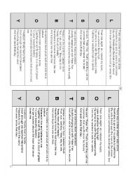 English Worksheet: lost boy order the song 