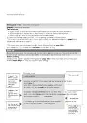 English Worksheet: task