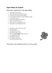 English Worksheet: The first english