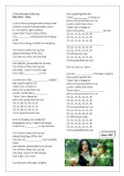 English Worksheet: Fill in Gaps - Roar by Katy Perry