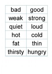 English Worksheet: Adjectives for people vs adjectives for places