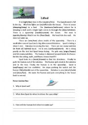 English Worksheet: Lifted Animation Video Guide